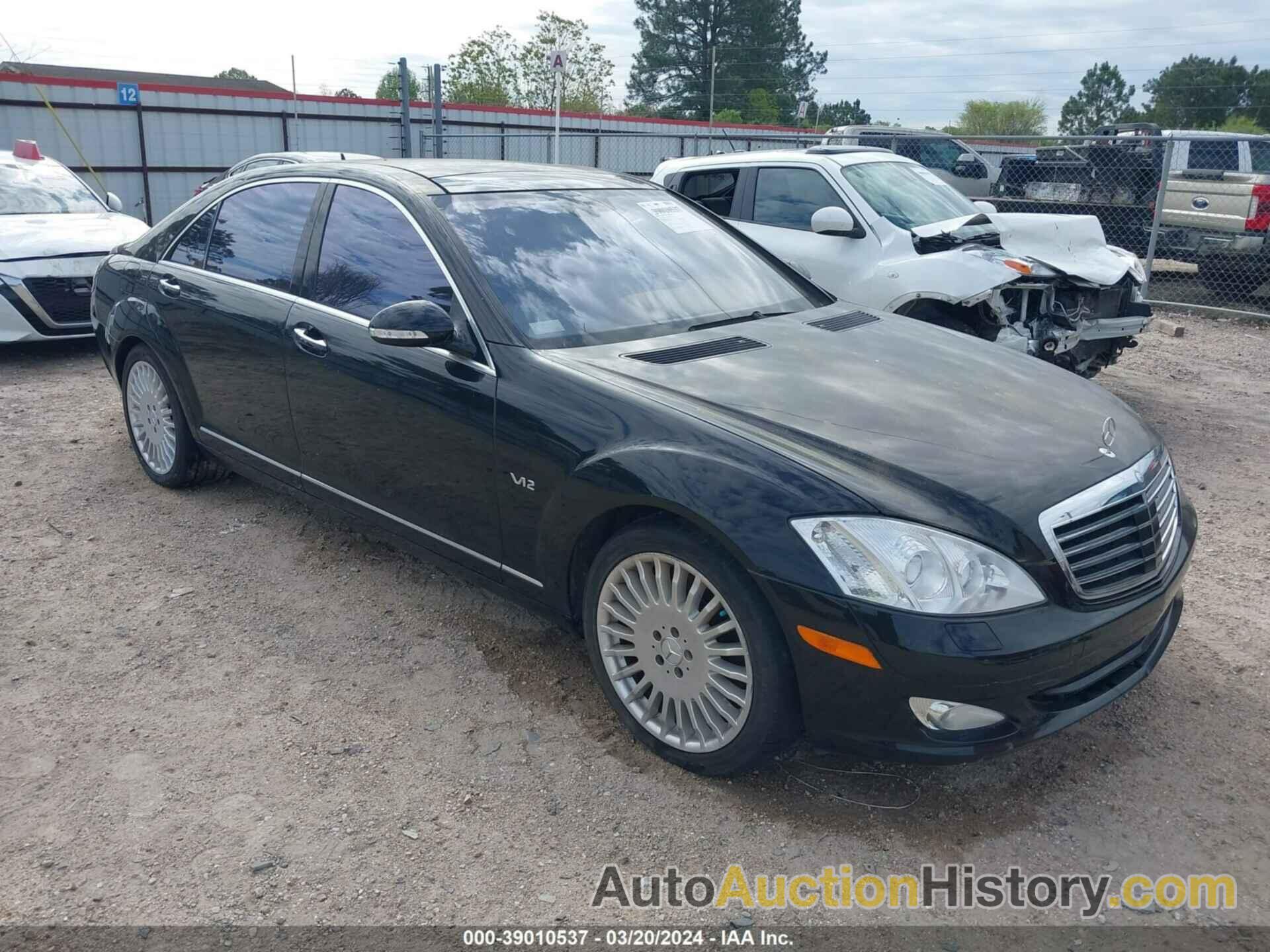 MERCEDES-BENZ S 600, WDDNG76X37A060928