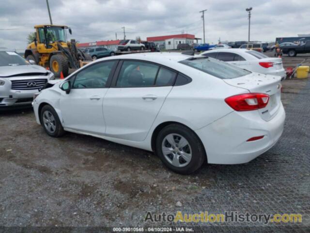 CHEVROLET CRUZE LS AUTO, 1G1BC5SM8G7274408