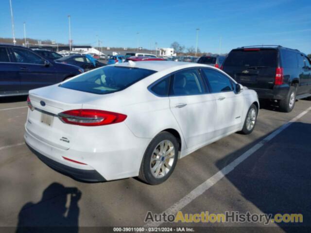 FORD FUSION HYBRID SEL, 3FA6P0MU8KR125761