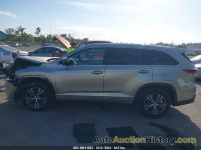 TOYOTA HIGHLANDER XLE, 5TDKKRFHXGS149690