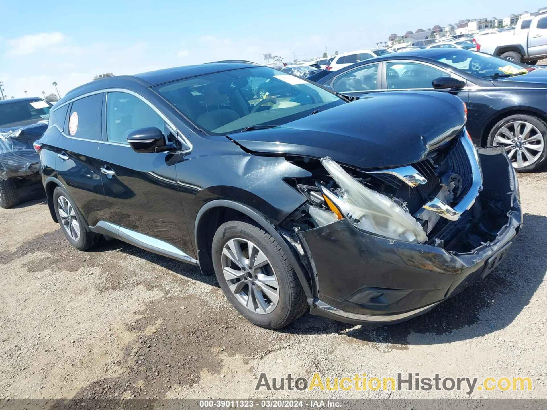 NISSAN MURANO PLATINUM/S/SL/SV, 5N1AZ2MG9FN237896