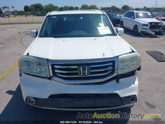 HONDA PILOT EX-L, 5FNYF3H55DB020481