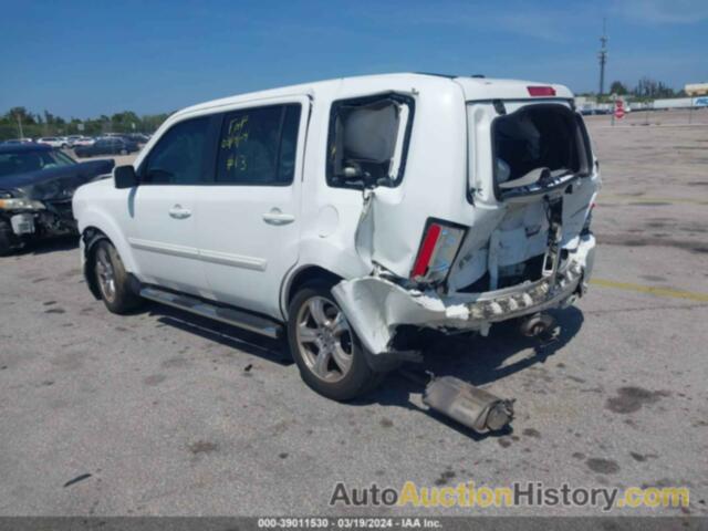 HONDA PILOT EX-L, 5FNYF3H55DB020481