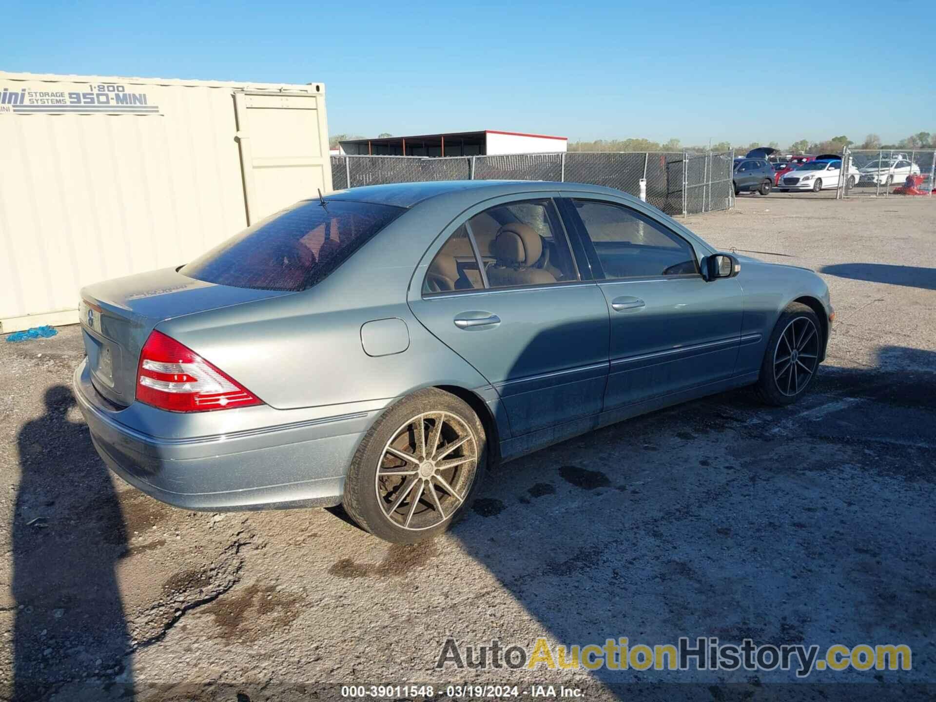 MERCEDES-BENZ C 280 LUXURY, WDBRF54H86A875301