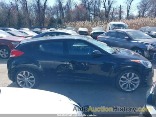 HYUNDAI VELOSTER BASE W/BLACK, KMHTC6AD3DU134780