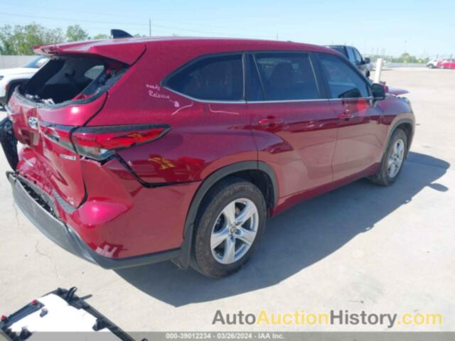 TOYOTA HIGHLANDER HYBRID LE, 5TDZARAH6PS519221