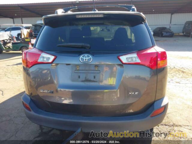 TOYOTA RAV4 XLE, 2T3WFREV9FW132986