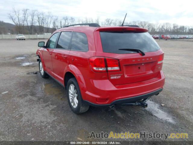 DODGE JOURNEY SXT, 3C4PDCBG8HT504311