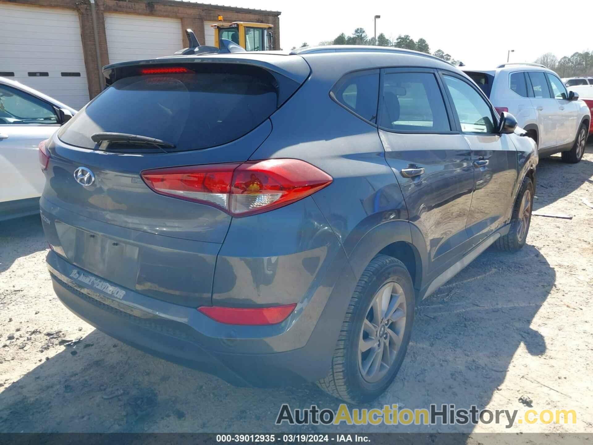 HYUNDAI TUCSON SEL, KM8J33A46JU618833