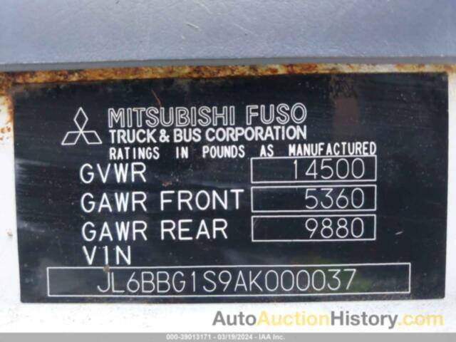 MITSUBISHI FUSO TRUCK FE 84D, JL6BBG1S9AK000037