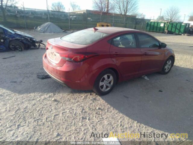 HYUNDAI ELANTRA SE, 5NPDH4AE6FH564405