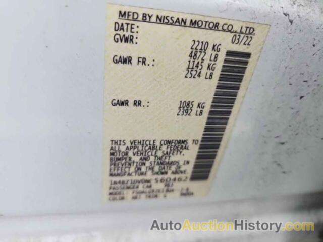 NISSAN LEAF SL PLUS, 1N4BZ1DV0NC560462