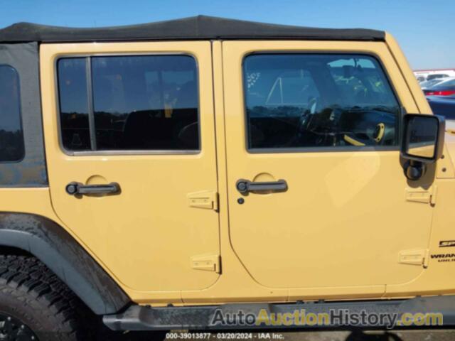 JEEP WRANGLER UNLIMITED SPORT, 1C4BJWDG6EL242331