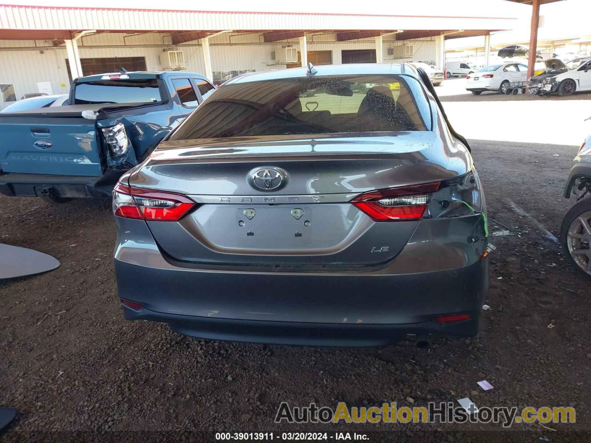 TOYOTA CAMRY LE, 4T1C11AK3PU141479