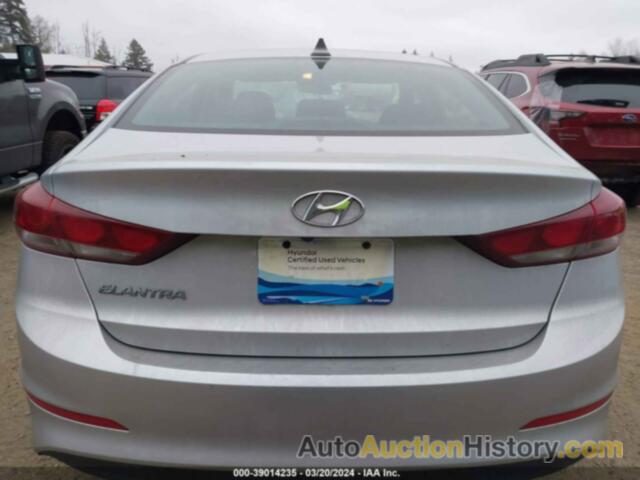 HYUNDAI ELANTRA SEL, KMHD84LF7JU502995