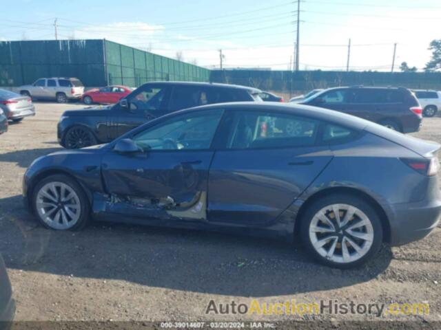 TESLA MODEL 3 REAR-WHEEL DRIVE, 5YJ3E1EA2NF286920