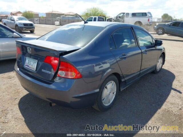 HONDA CIVIC HYBRID, JHMFA36217S015931