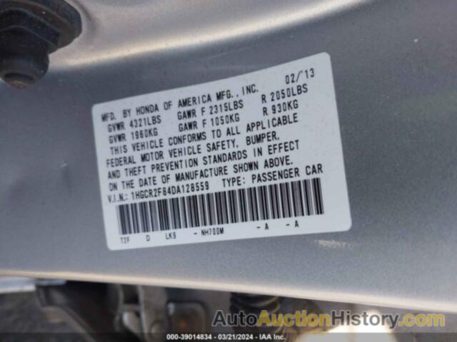 HONDA ACCORD EXL, 1HGCR2F84DA128559