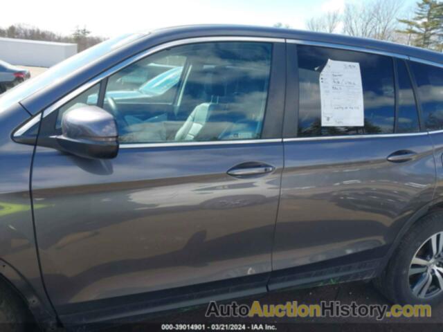 HONDA PILOT EX-L, 5FNYF6H71JB061771