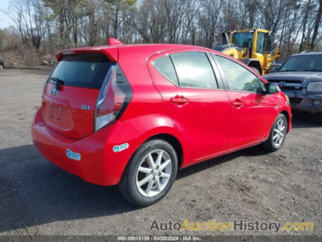 TOYOTA PRIUS C FOUR, JTDKDTB33F1090656