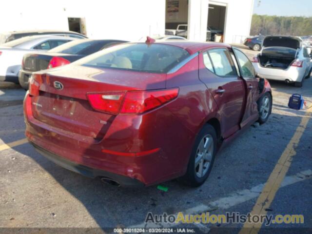 KIA OPTIMA LX, 5XXGM4A70FG500141