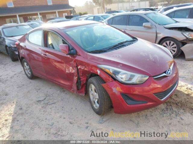 HYUNDAI ELANTRA SE, 5NPDH4AE9FH588455