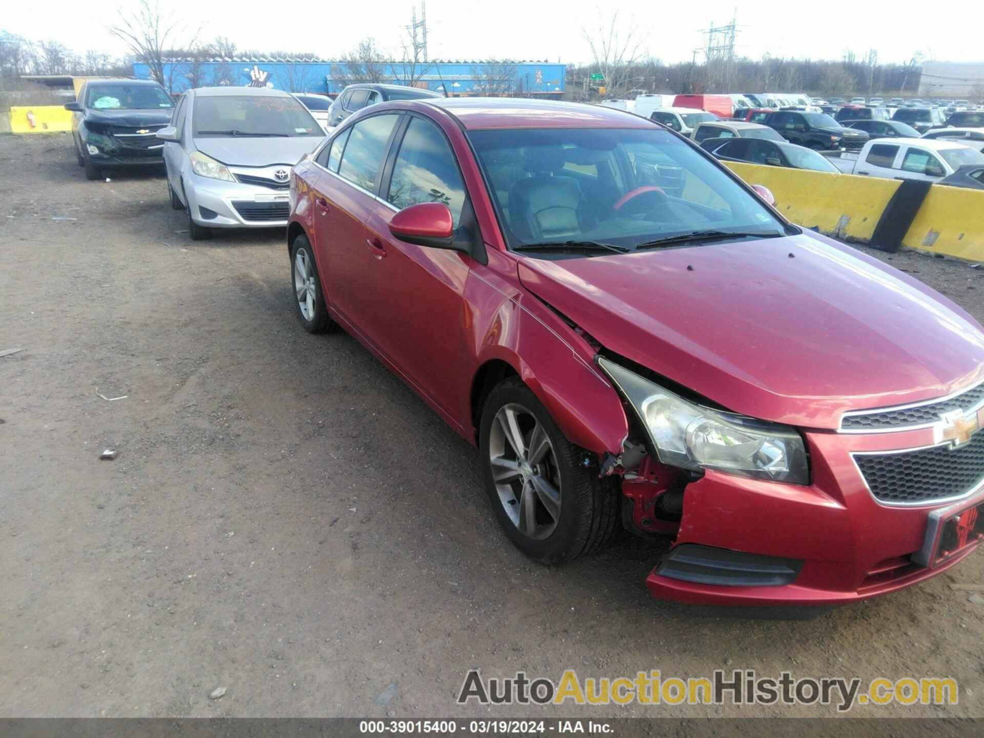 CHEVROLET CRUZE 2LT AUTO, 1G1PE5SB9D7187398