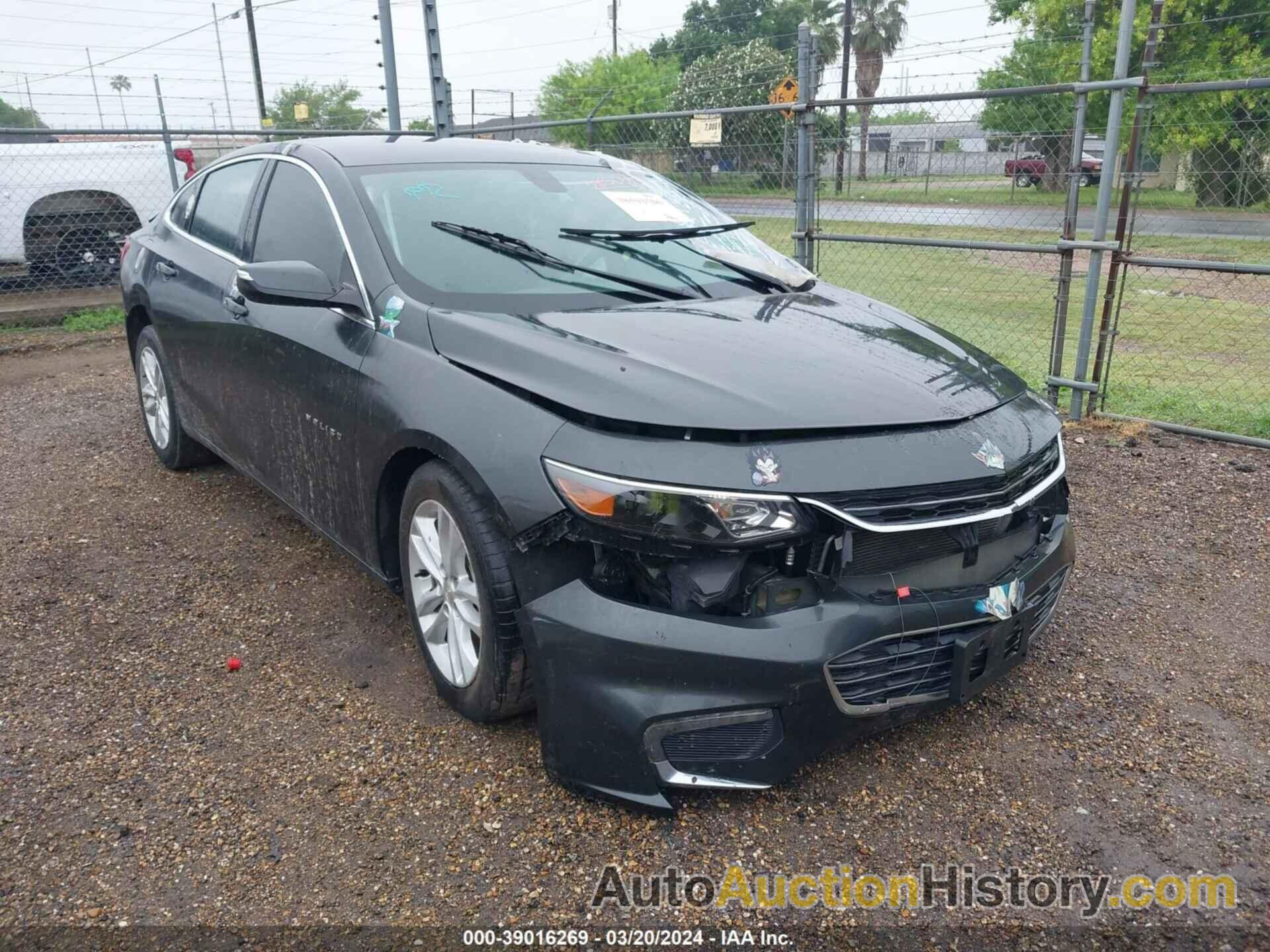 CHEVROLET MALIBU LT, 1G1ZD5ST6JF255839