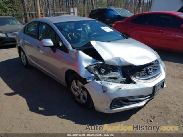 HONDA CIVIC LX, 2HGFB2F52DH601576