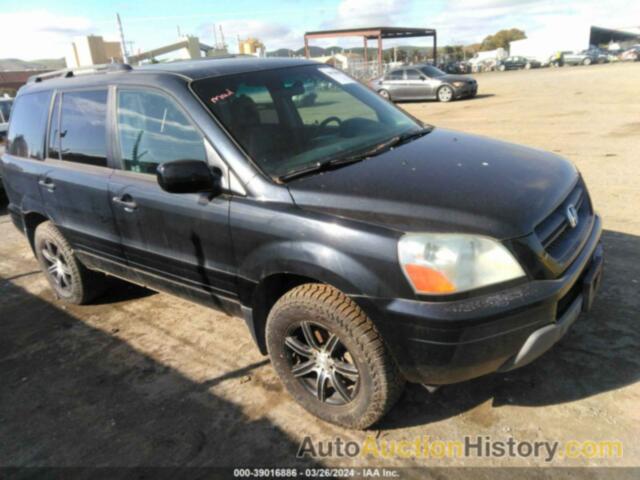 HONDA PILOT EX-L, 2HKYF18763H615829