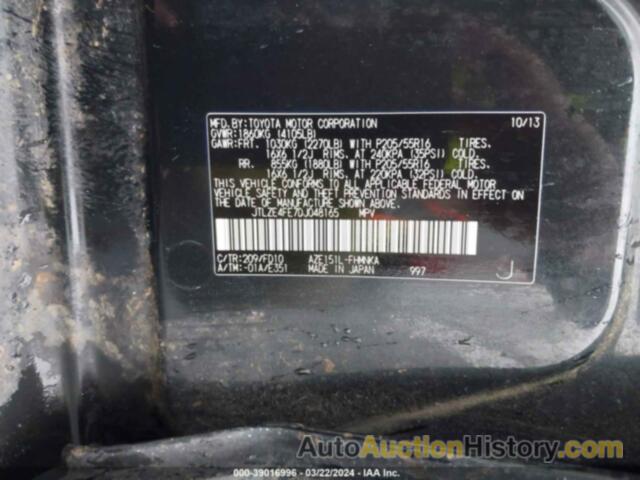 SCION XB, JTLZE4FE7DJ048165