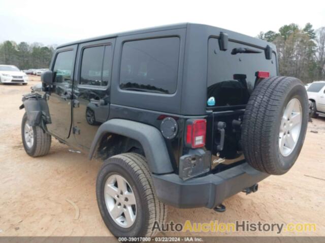 JEEP WRANGLER UNLIMITED SPORT 4X4, 1C4BJWDG8HL734444