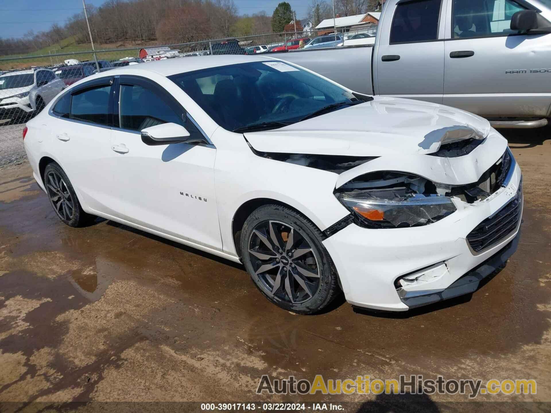 CHEVROLET MALIBU 1LT, 1G1ZE5ST8HF231260