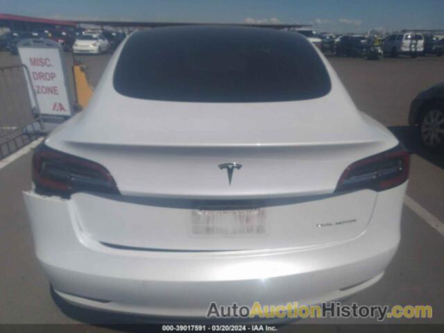 TESLA MODEL 3 LONG RANGE DUAL MOTOR ALL-WHEEL DRIVE, 5YJ3E1EB0LF711413