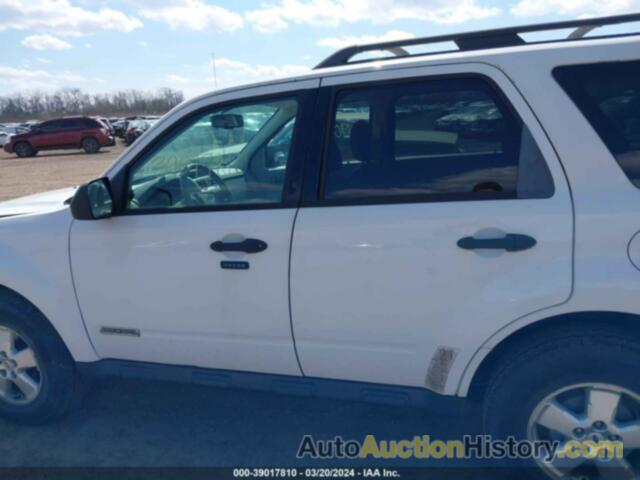 FORD ESCAPE XLT, 1FMCU03Z38KA93040