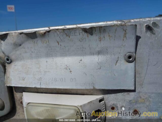 UTILITY TRAILER MFG, 1UYFS24822A820109