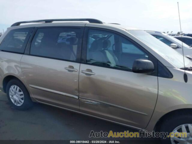 TOYOTA SIENNA CE, 5TDZK23C27S075468