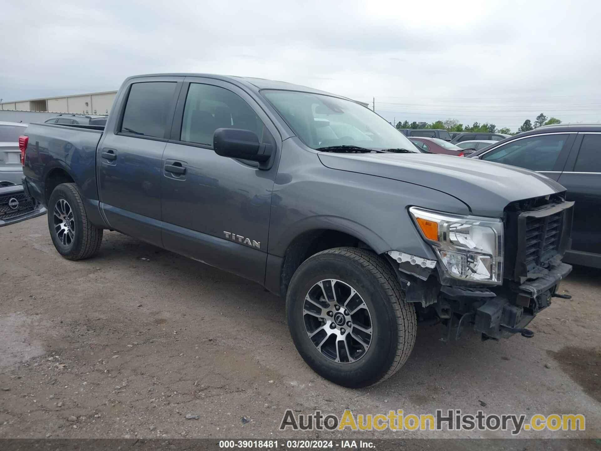 NISSAN TITAN SV 4X4, 1N6AA1EC3PN113039