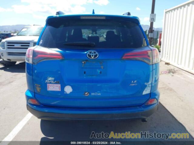 TOYOTA RAV4 LE, 2T3BFREV1JW778871