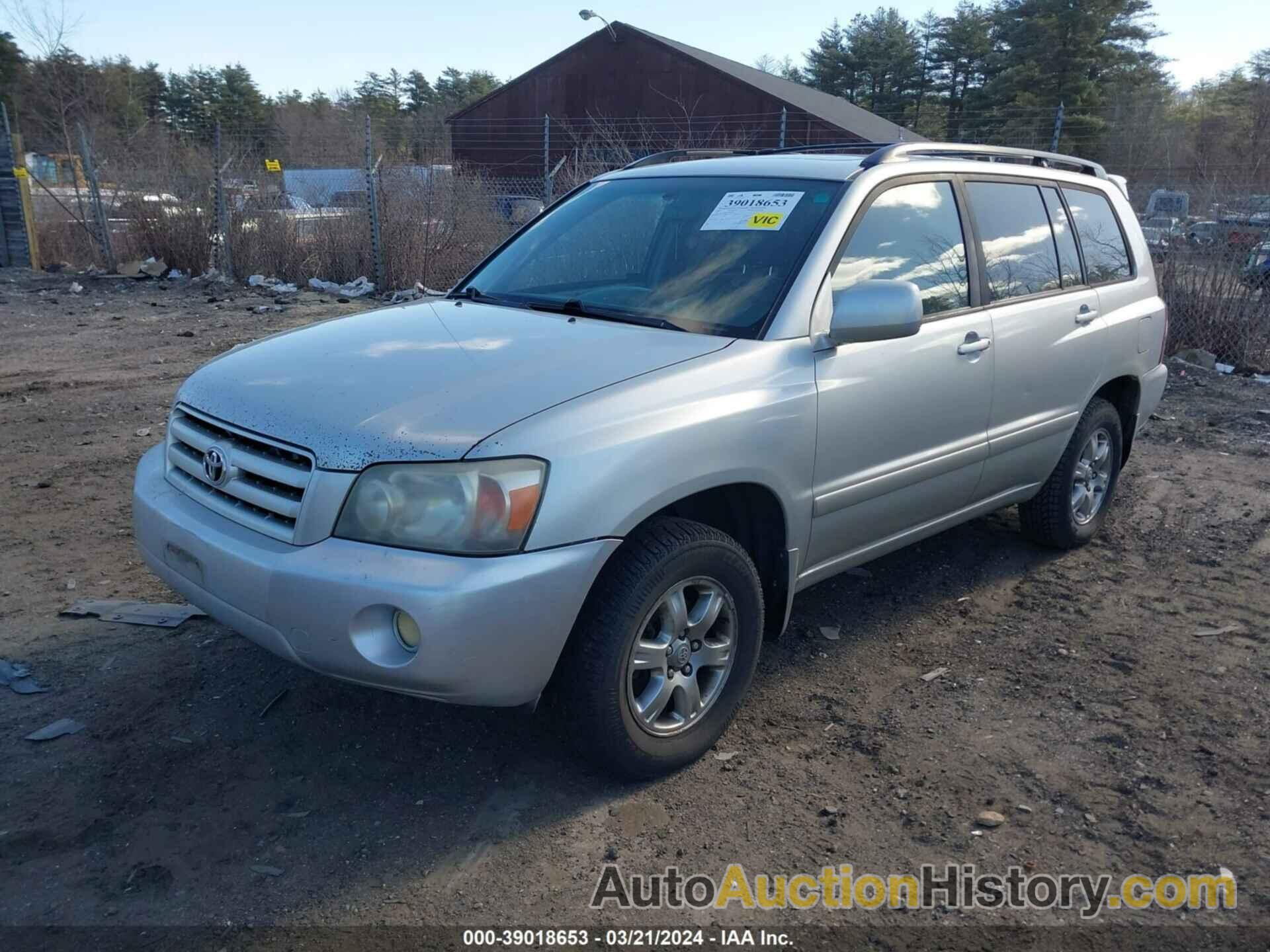 TOYOTA HIGHLANDER V6, JTEHP21A170204152