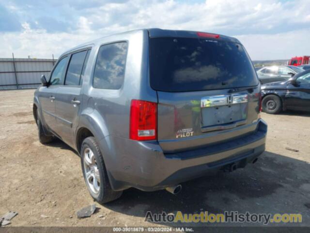 HONDA PILOT EX-L, 5FNYF4H59DB040853