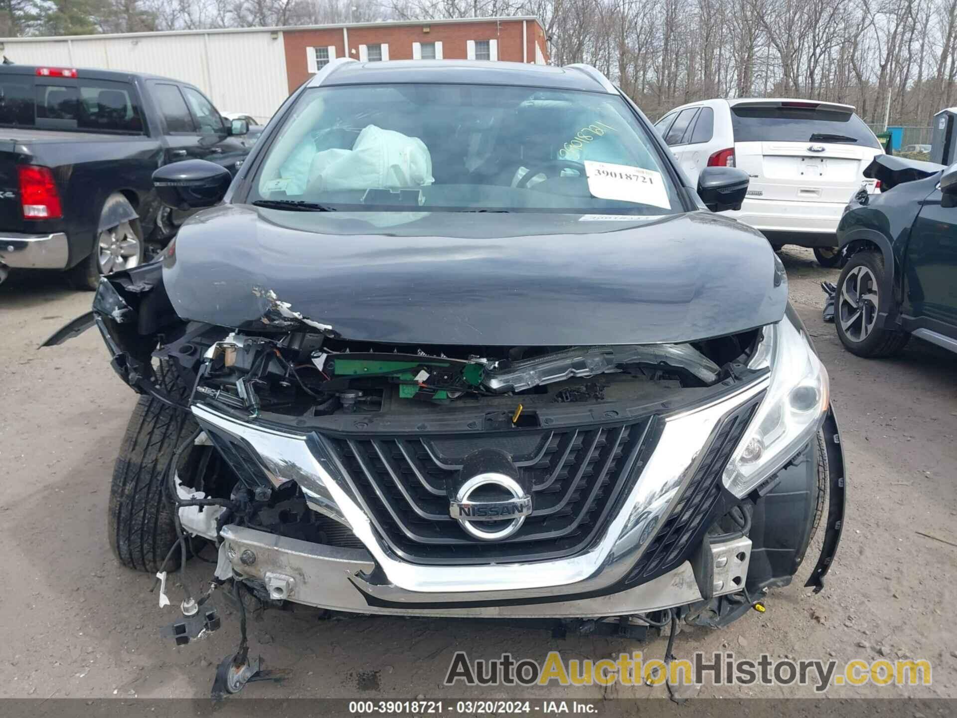 NISSAN MURANO SL, 5N1AZ2MH6GN169387