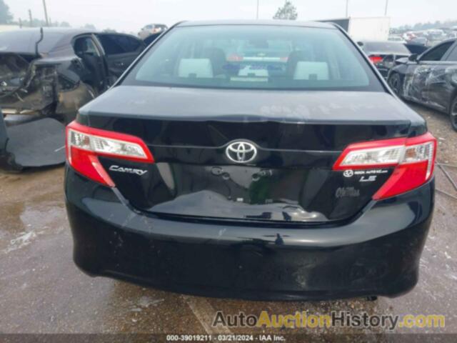 TOYOTA CAMRY LE, 4T4BF1FK3CR263104