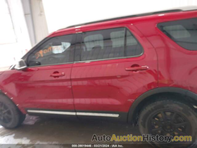 FORD EXPLORER XLT, 1FM5K8D85HGE11858