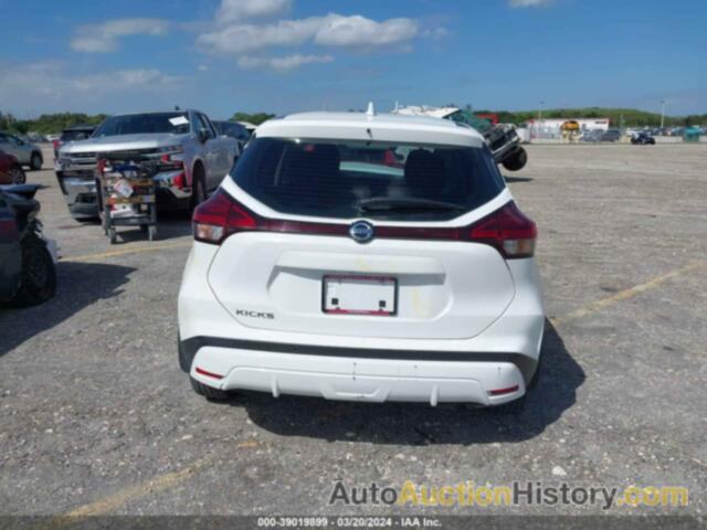 NISSAN KICKS S XTRONIC CVT, 3N1CP5BV0ML527997