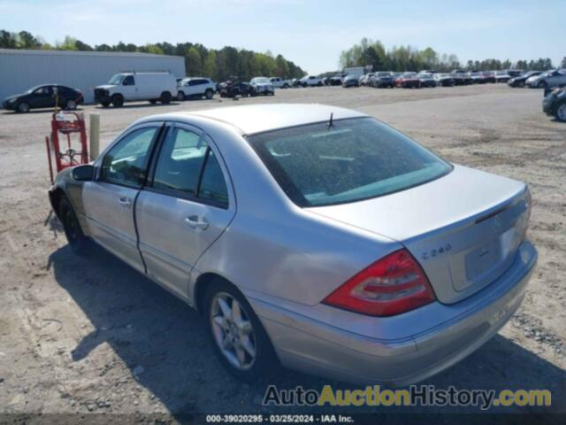 MERCEDES-BENZ C 240 240, WDBRF61J01F125285