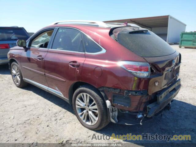 LEXUS RX 350, 2T2ZK1BA8DC090678