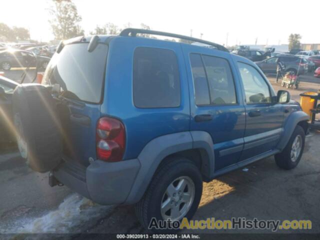 JEEP LIBERTY SPORT, 1J4GL48575W600381