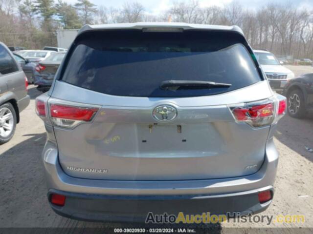 TOYOTA HIGHLANDER LE V6, 5TDBKRFHXGS298388