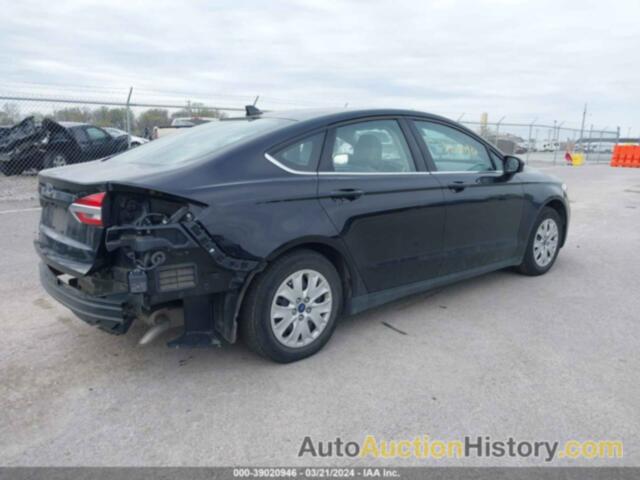 FORD FUSION S, 3FA6P0G71LR247661